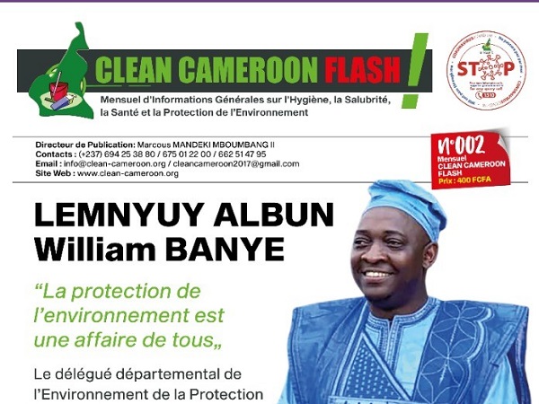 Magazine mensuel Clean Cameroon